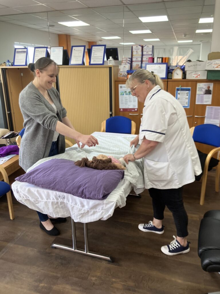 healthcare training from Hayley